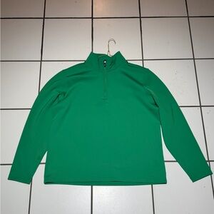 Fairway & Greene F&G Tech Coughlin Quarter Zip Pullover Turf Green Men's XL